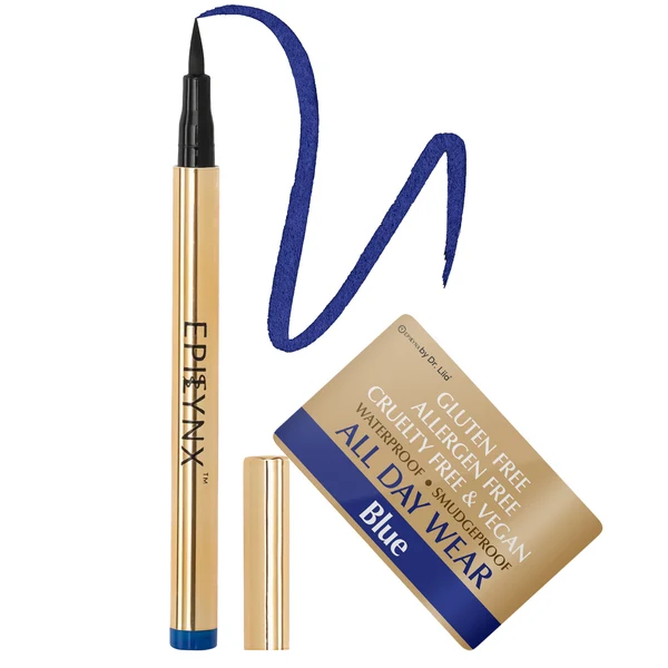 Waterproof Eyeliner for Sensitive Eyes (Blue)