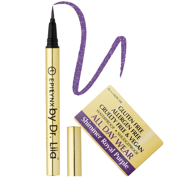 Waterproof Eyeliner for Sensitive Eyes (Royal Purple)