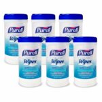 40 Count Hand Wipes Canister (Pack of 6)