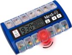 Digital Pill Box, Single Beep Alarm and LED Alert